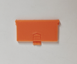 Game & Watch Replacement Battery Cover Orange (unofficial)