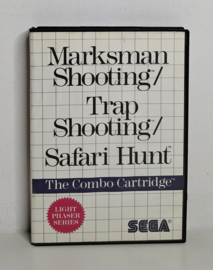 Master System Marksman Shooting/ Trap Shooting/ Safari Hunt (CIB)