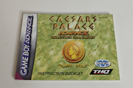 GBA Caesar's Palace (manual) EUR