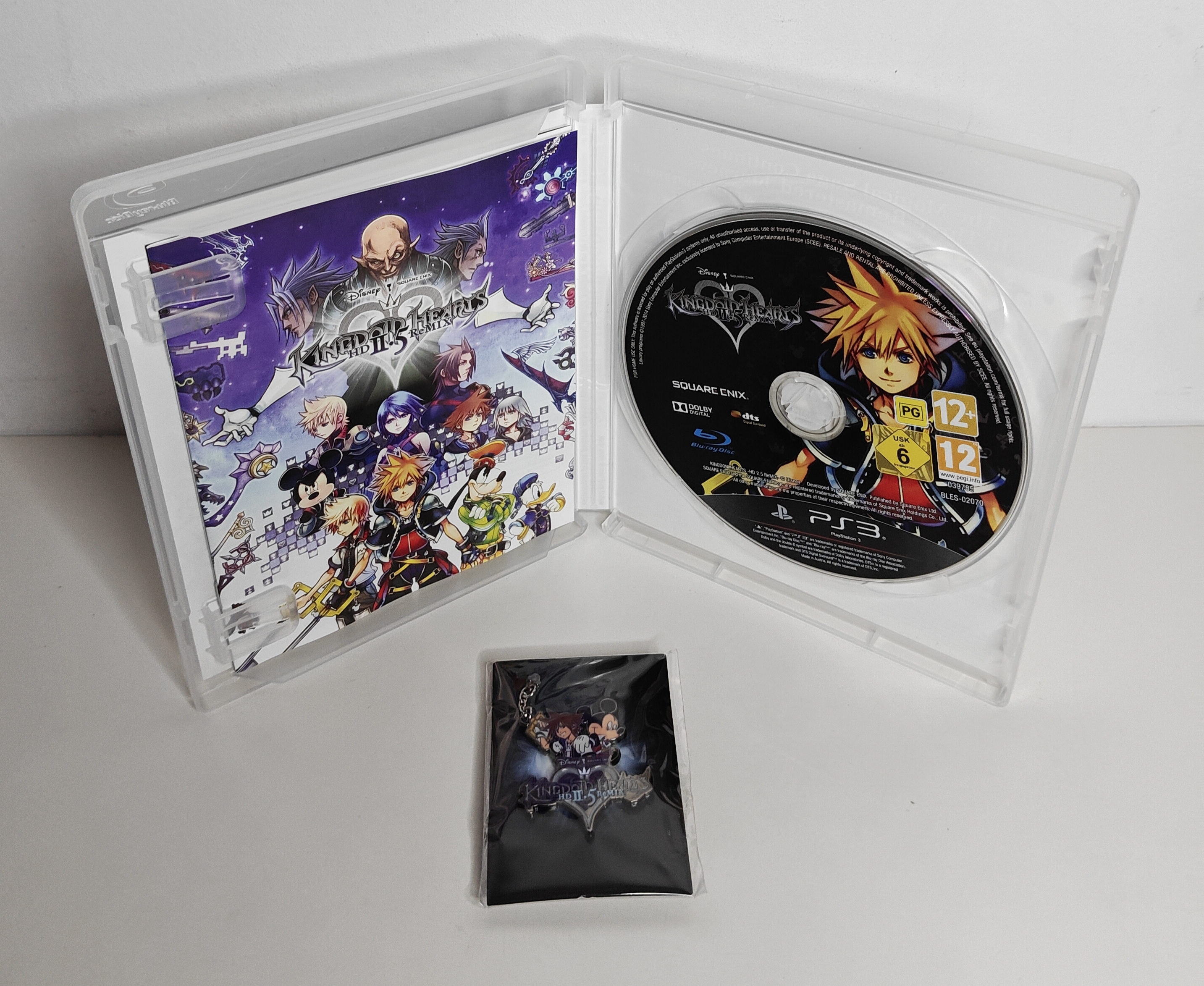 PS3 Kingdom Hearts II.5 HD ReMIX (CIB) Includes Pin