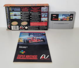 SNES Aguri Suzuki F-1 Super Driving (CIB) FAH