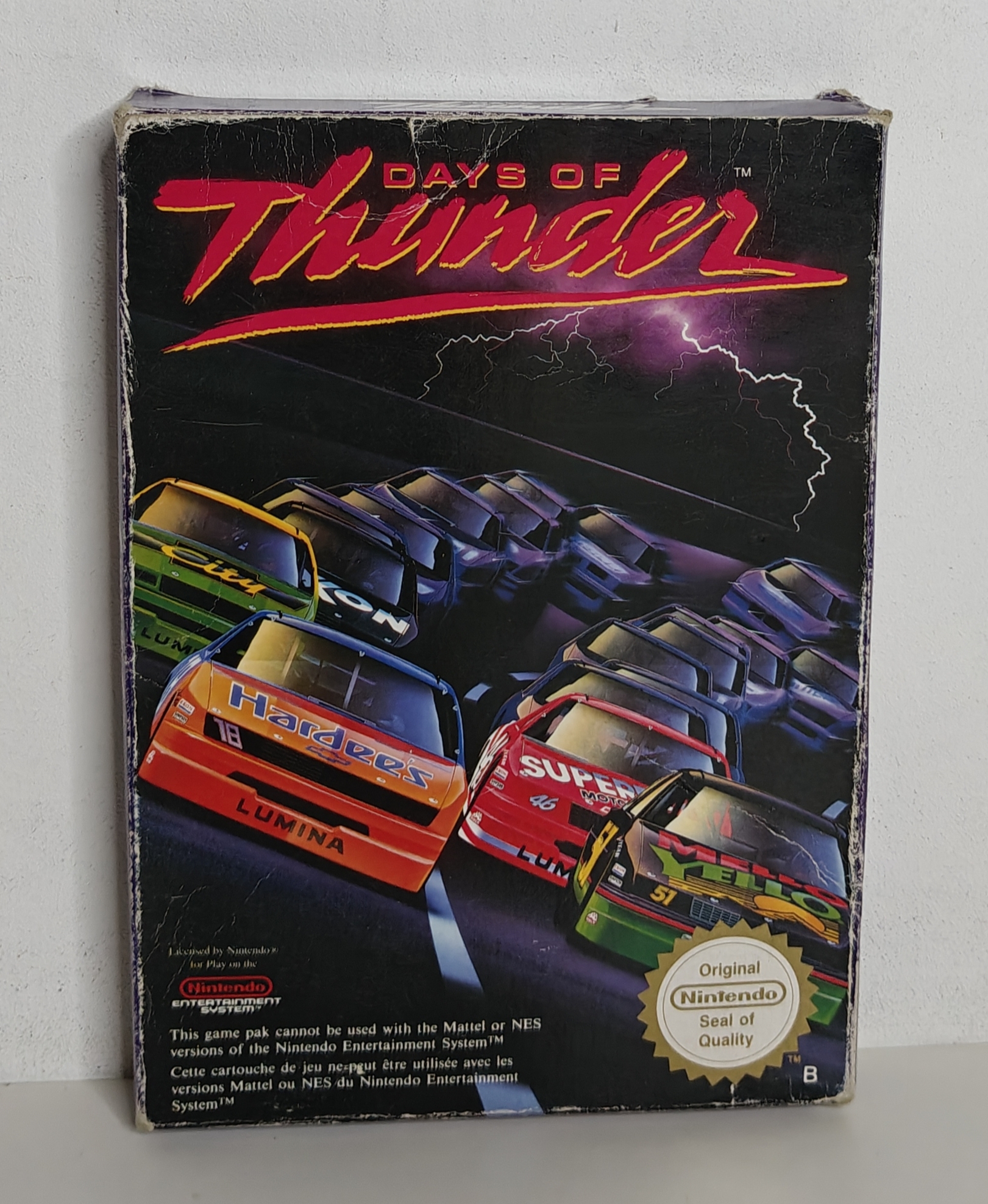 NES Days of Thunder (CIB) FRA