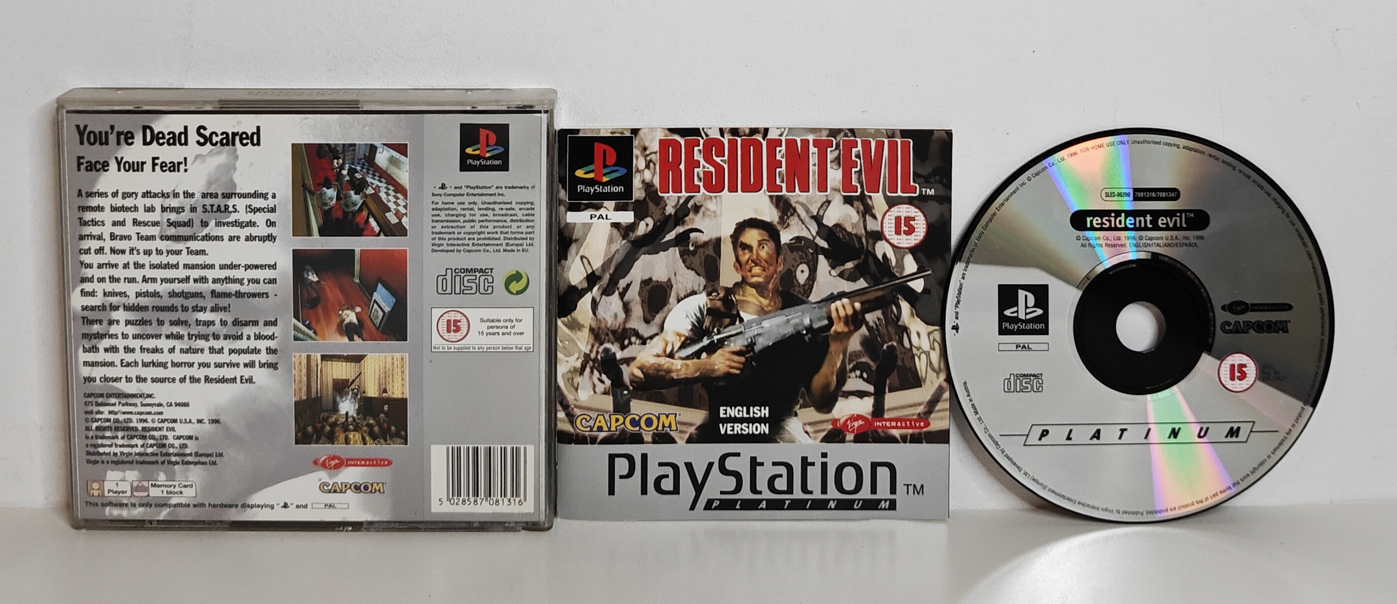 PS1 Resident Evil Platinum (CIB)