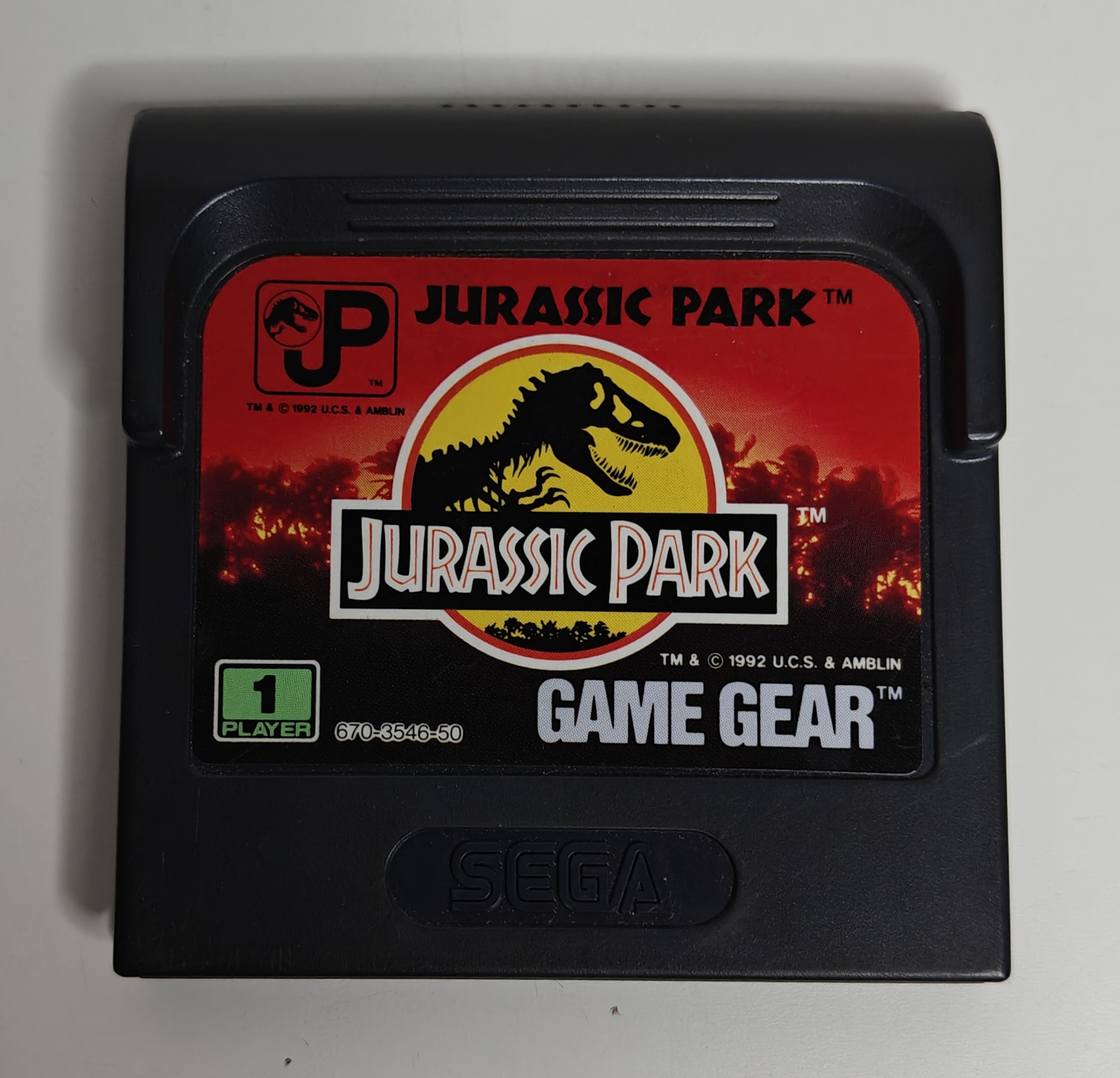 Game Gear Jurassic Park (cart only)