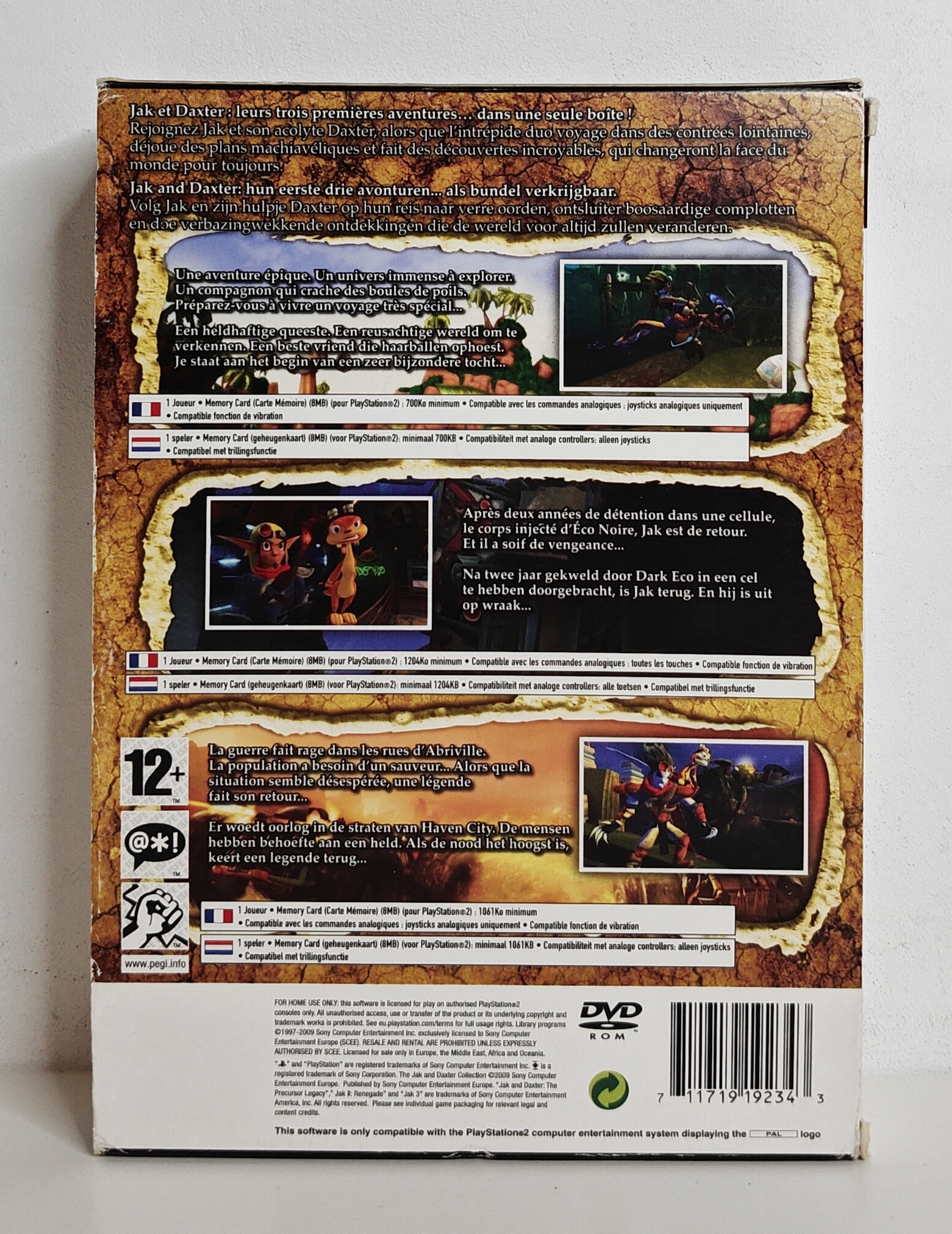PS2 The Jak and Daxter Collection (CIB)