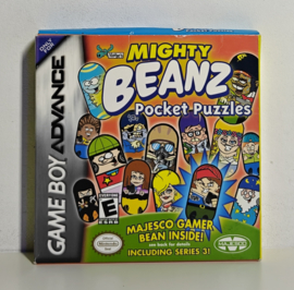 GBA Mighty Beanz Pocket Puzzles (CIB) USA