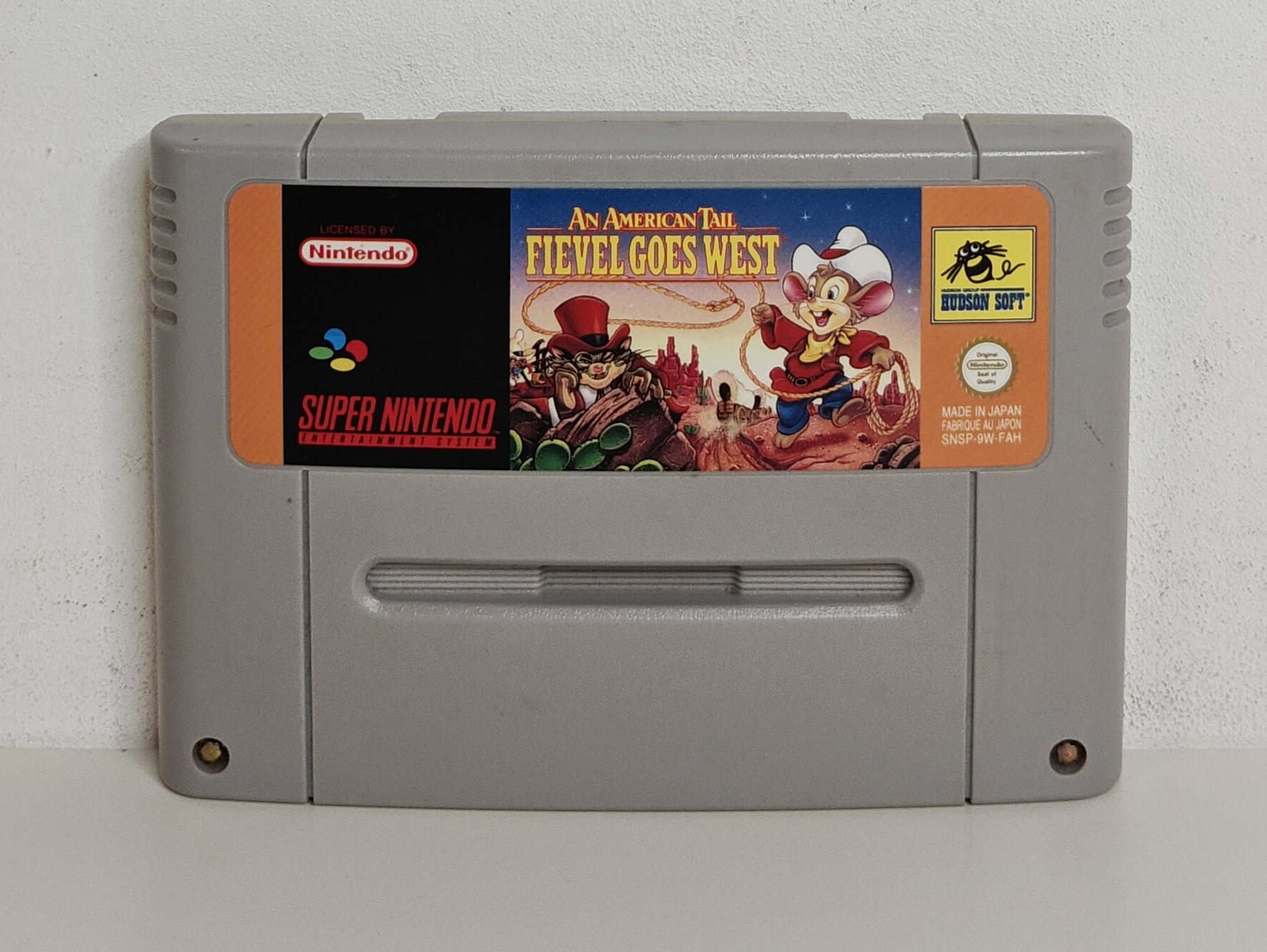 SNES An American Tail - Fievel Goes West (cart only) FAH