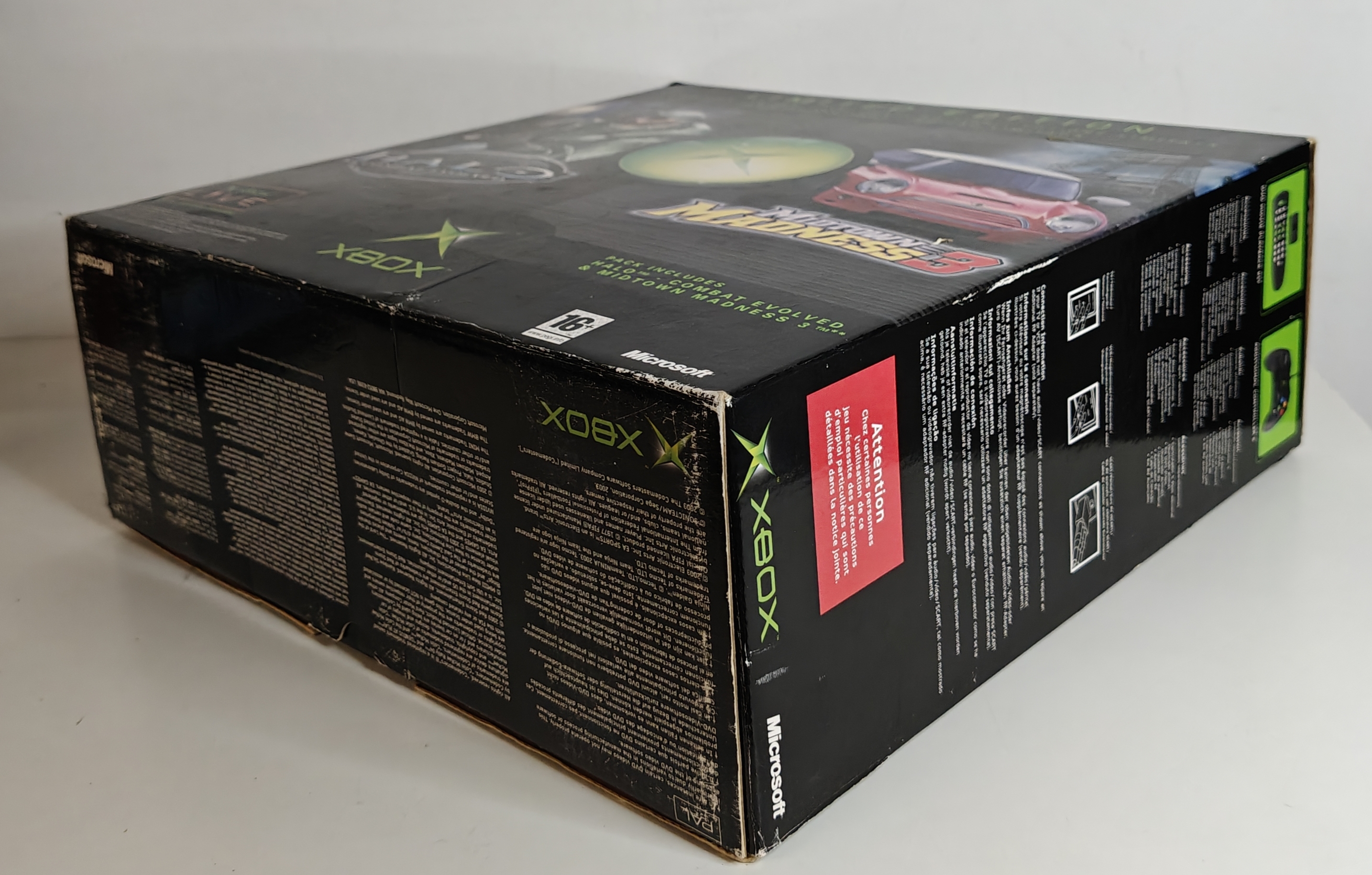 Xbox Halo + Midtown Madness 3 Limited Edition Console Bundle (complete)