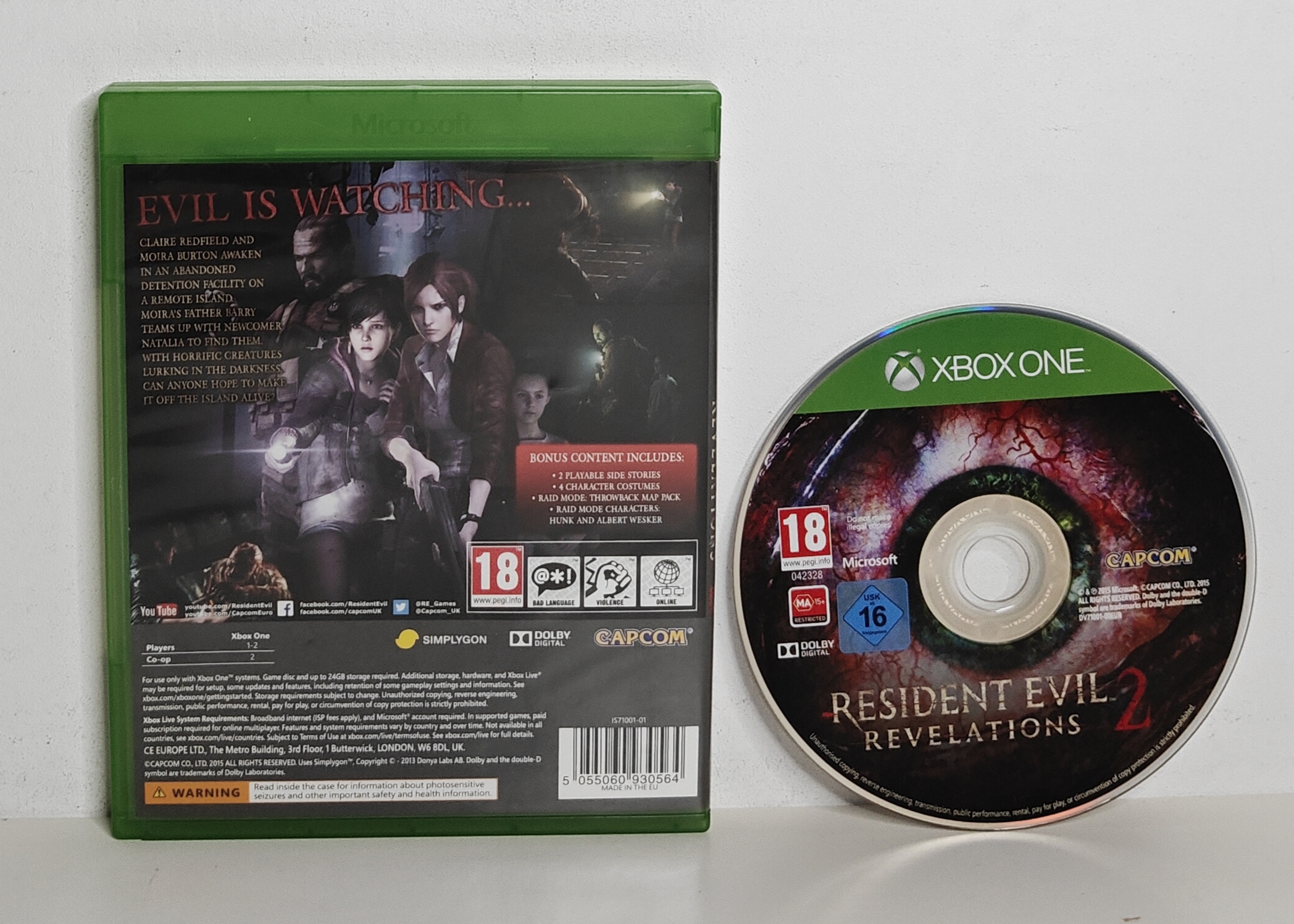 Xbox One Resident Evil Revelations 2 (CIB)
