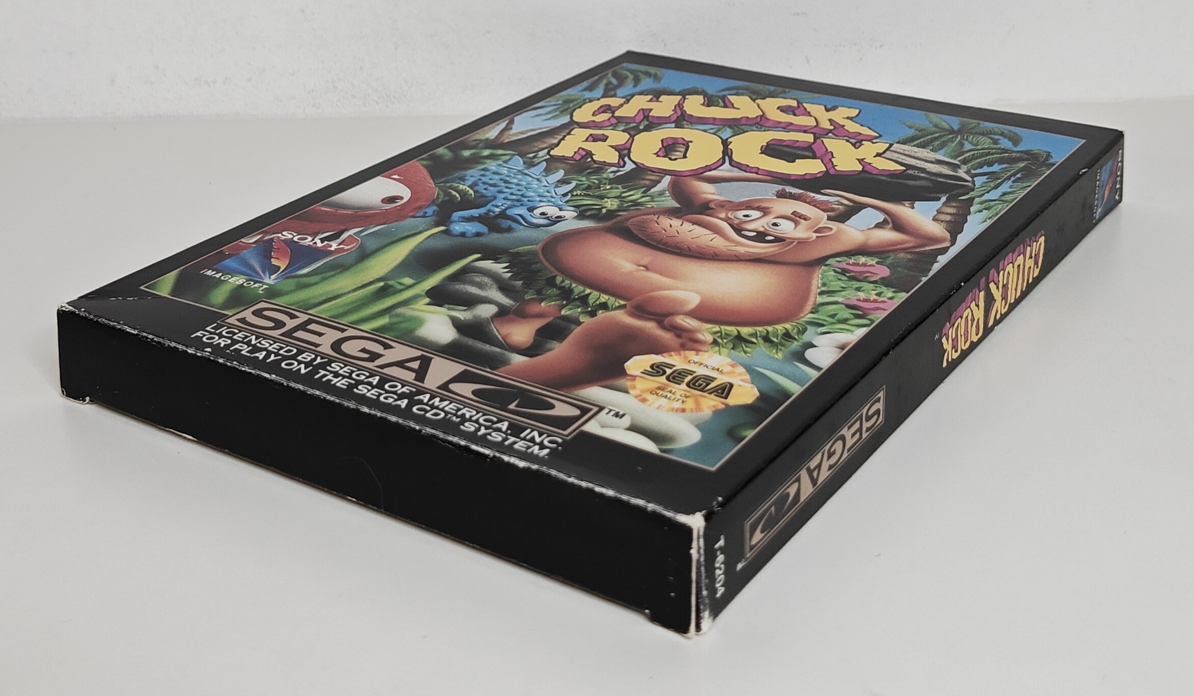 Sega CD Chuck Rock (CIB)