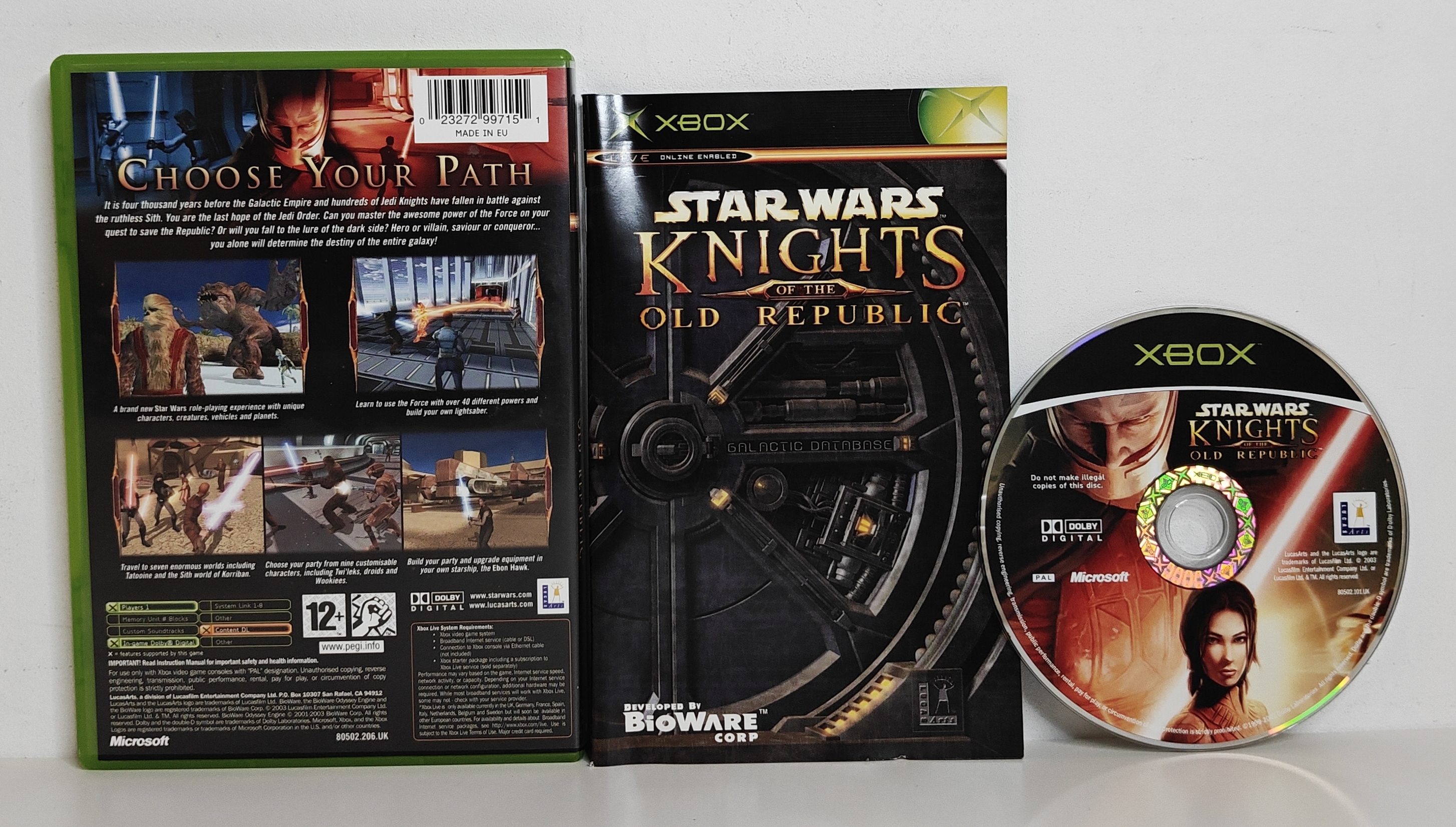 Xbox Star Wars Knights of the Old Republic (CIB)