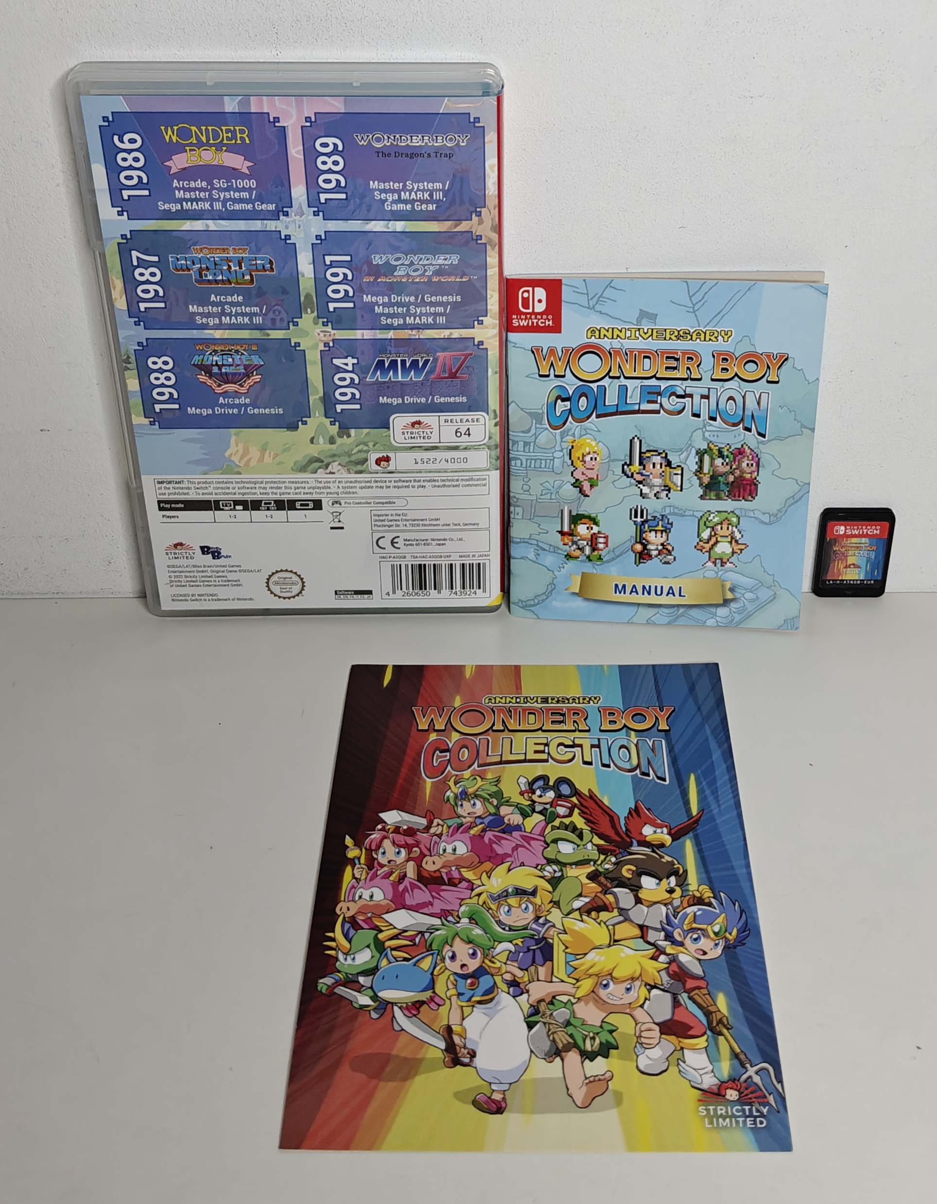 Switch Wonder Boy Anniversary Collection (CIB) UXP