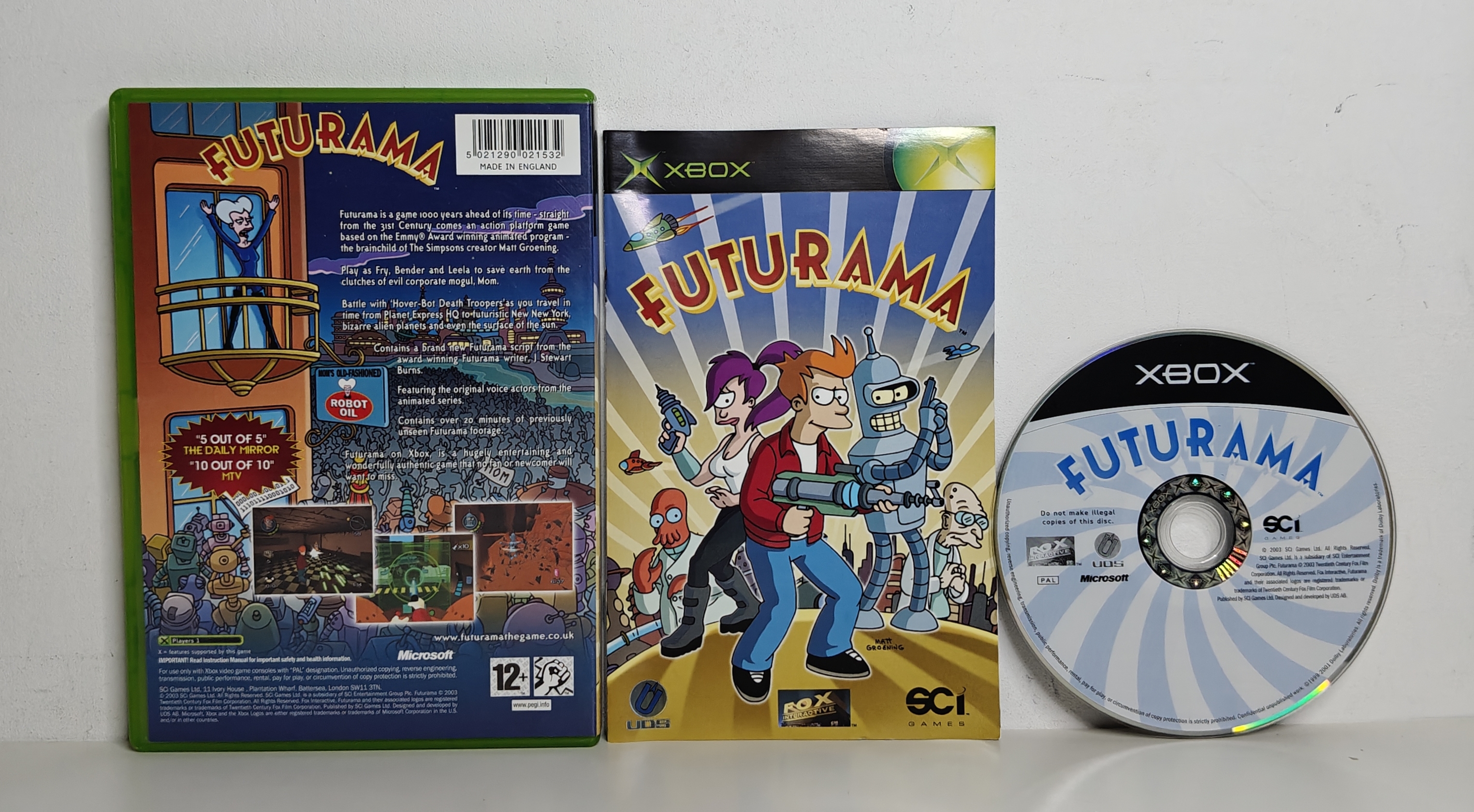 Xbox Futurama (CIB)