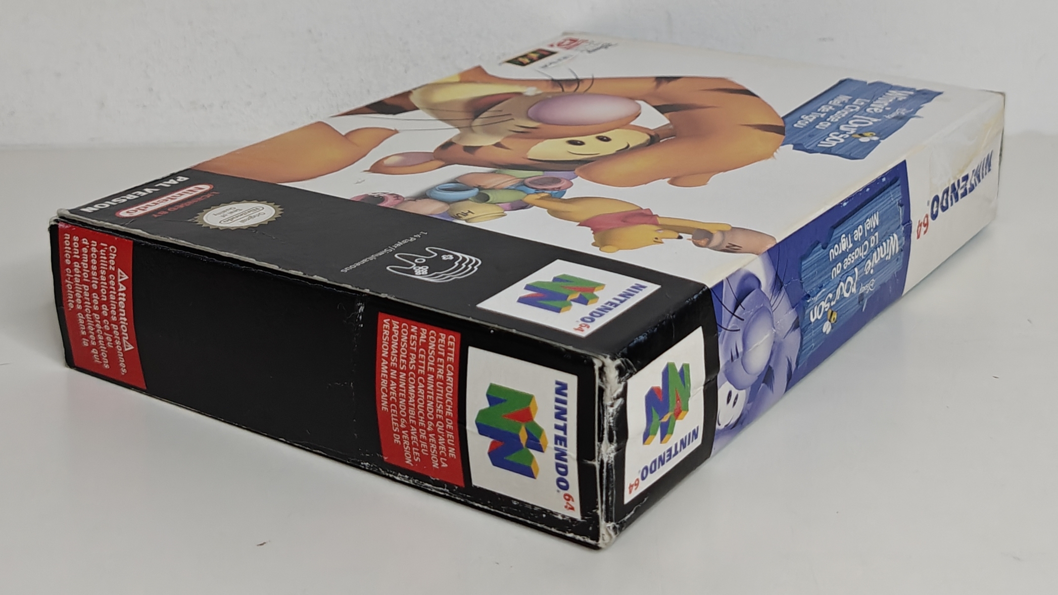 N64 Winnie L'Ourson - La Chasse au Miel de Tigrou (CIB) FRA