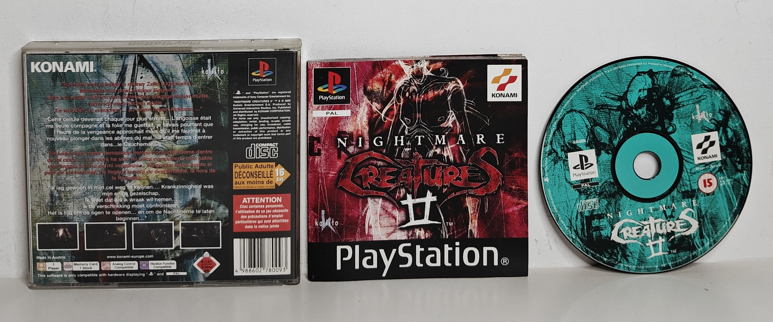 PS1 Nightmare Creatures II (CIB)