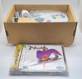 Saturn Nights into Dreams + 3D Control Pad (CIB) Japanese version