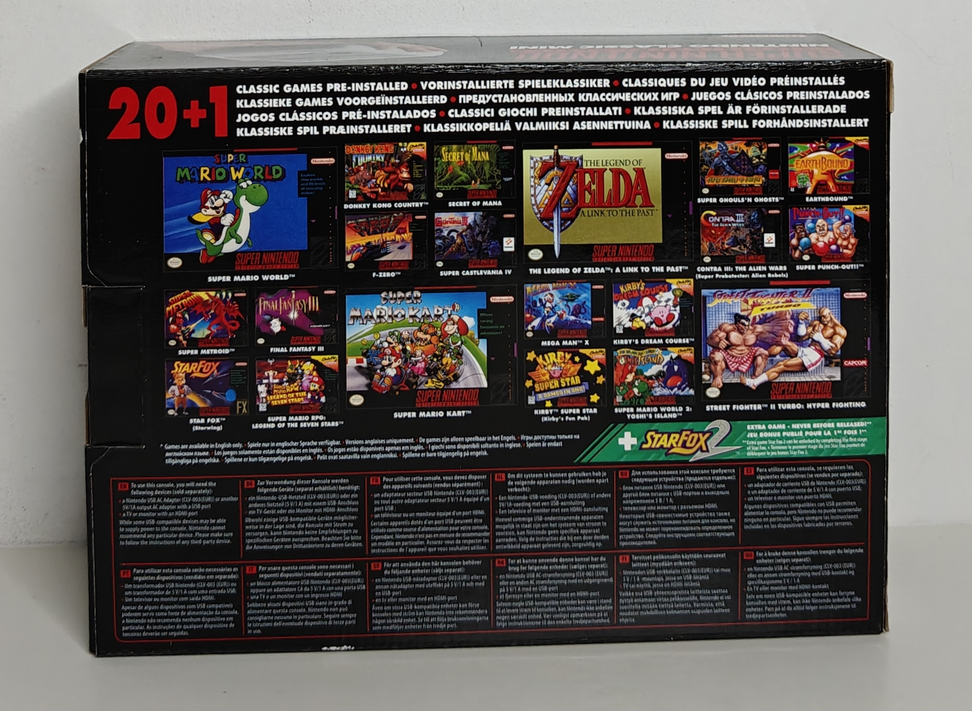 Nintendo Classic Mini: Super Nintendo Entertainment System (new)