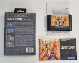 Megadrive Crack Down (CIB)