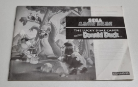 Game Gear The Lucky Dime Caper Starring Donald Duck (manual)