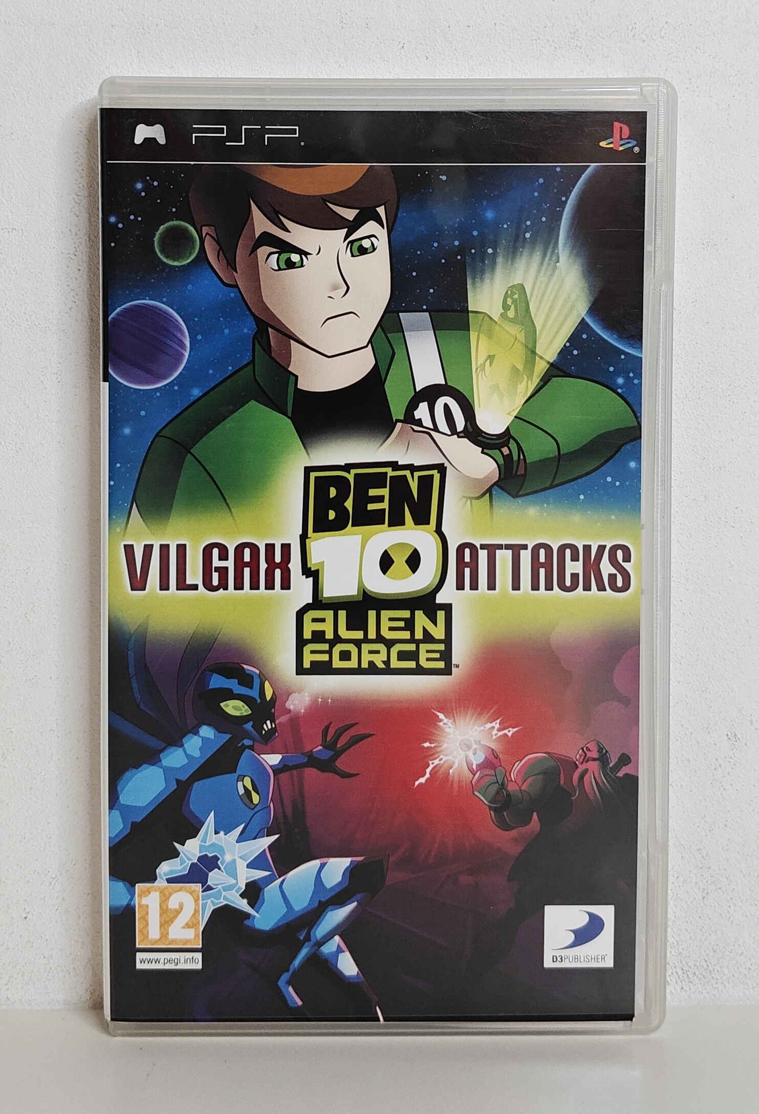 PSP Ben 10 Vilgax Attacks (CIB)