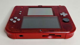 Nintendo 2DS Transparent Red (CIB) EUA