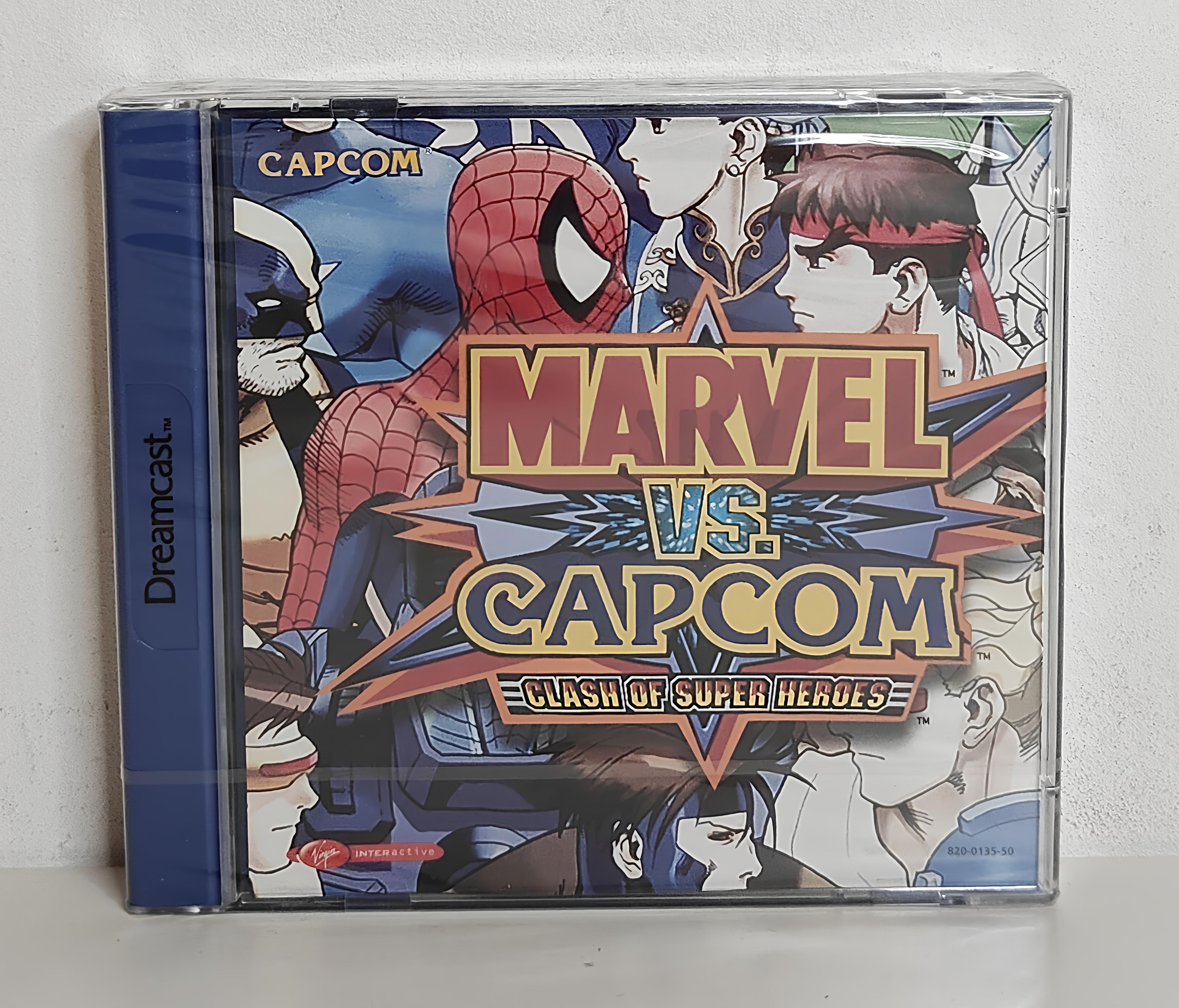 Dreamcast Marvel VS Capcom - Clash of Super Heroes (factory sealed)