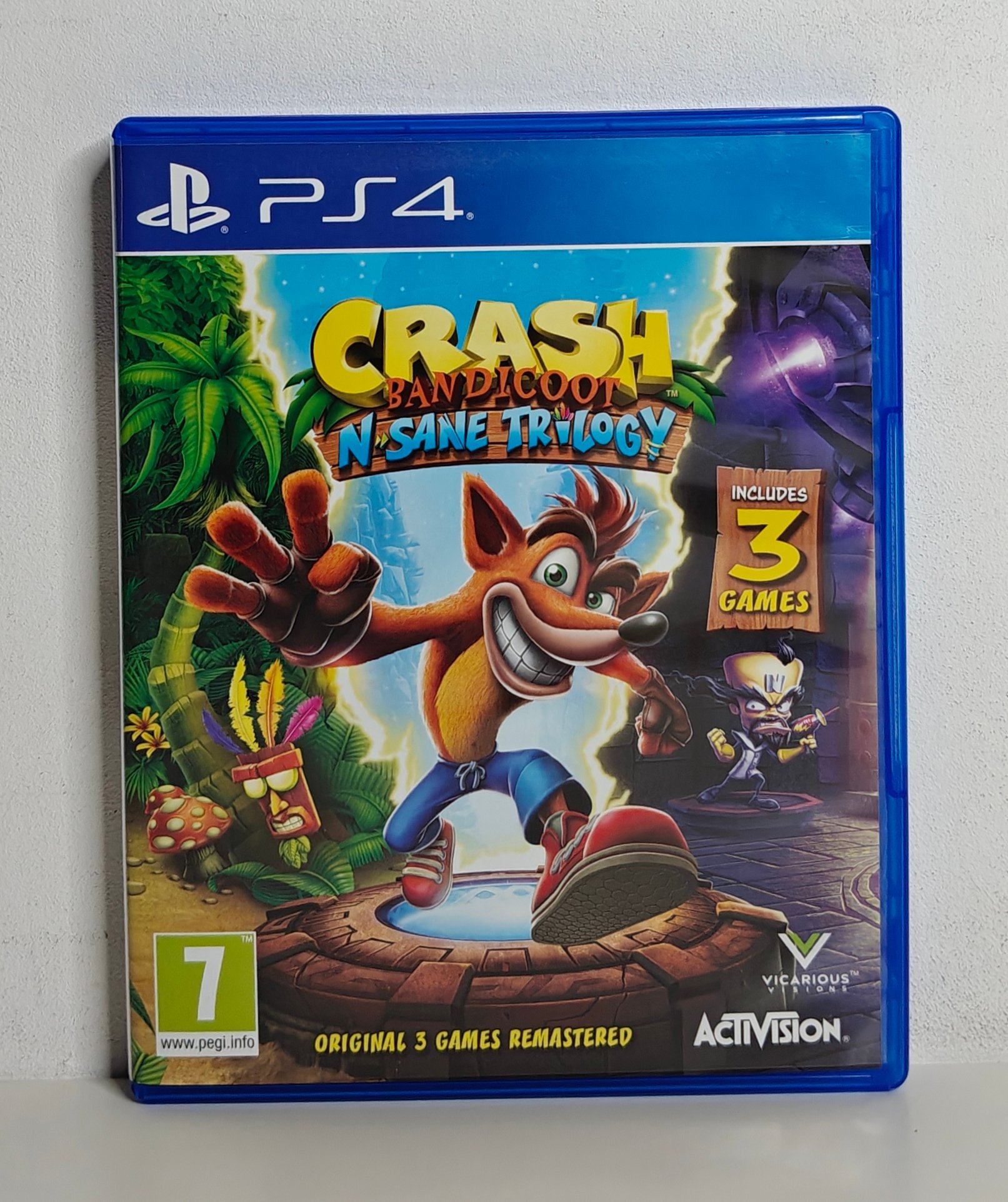 PS4 Crash Bandicoot N.Sane Trilogy (CIB)