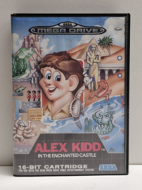 Megadrive Alex Kidd in the Enchanted Castle (box + cart)