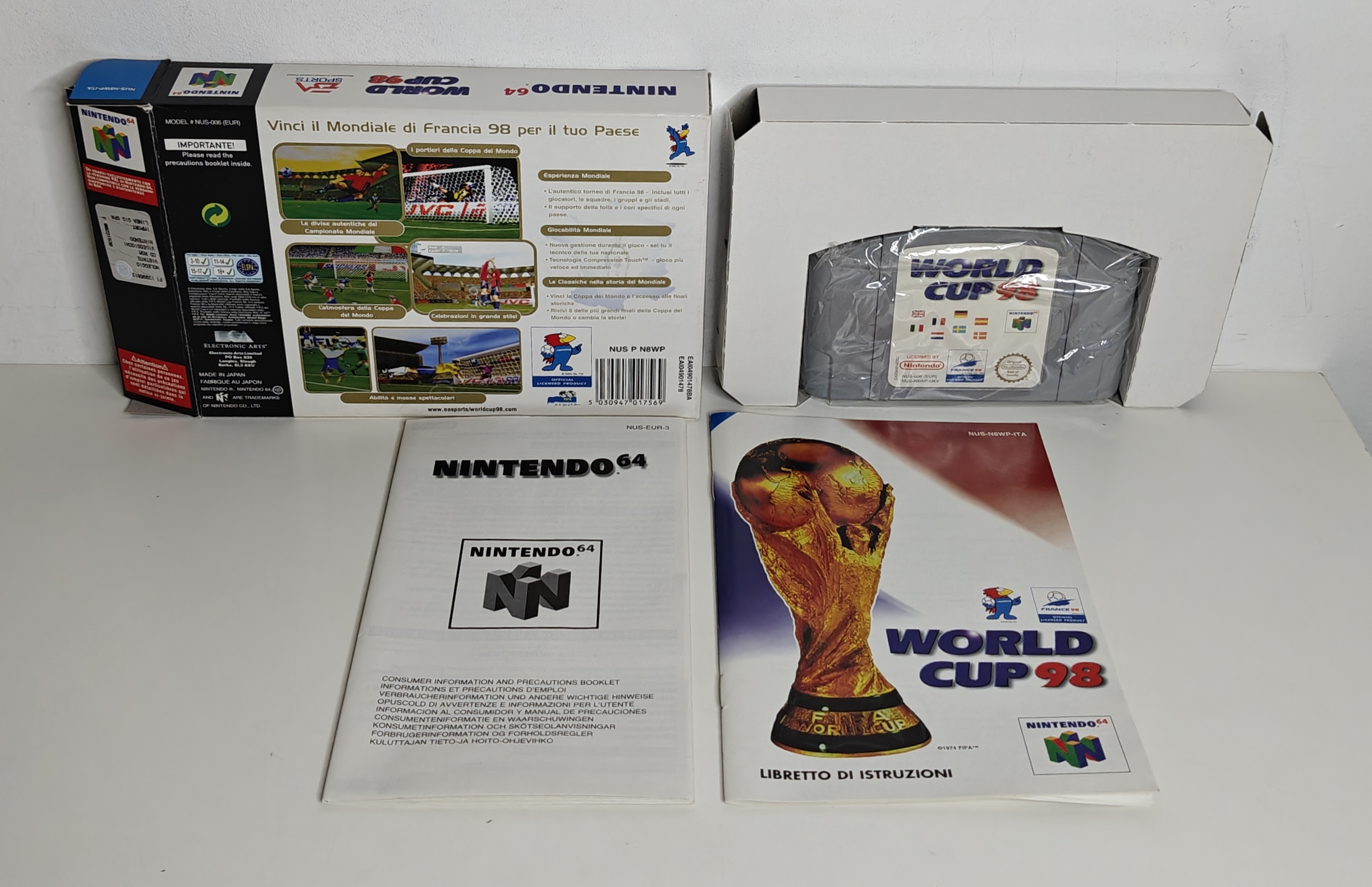 N64 World Cup 98 (CIB) ITA