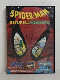 Master System Spider-Man Return of the Sinister Six (box + cart)