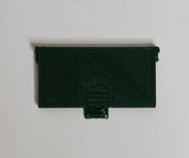 Game & Watch Replacement Battery Cover Green (unofficial)