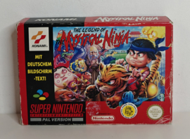 SNES The Legend of the Mystical Ninja (CIB) SFRG -Including Dutch manual-