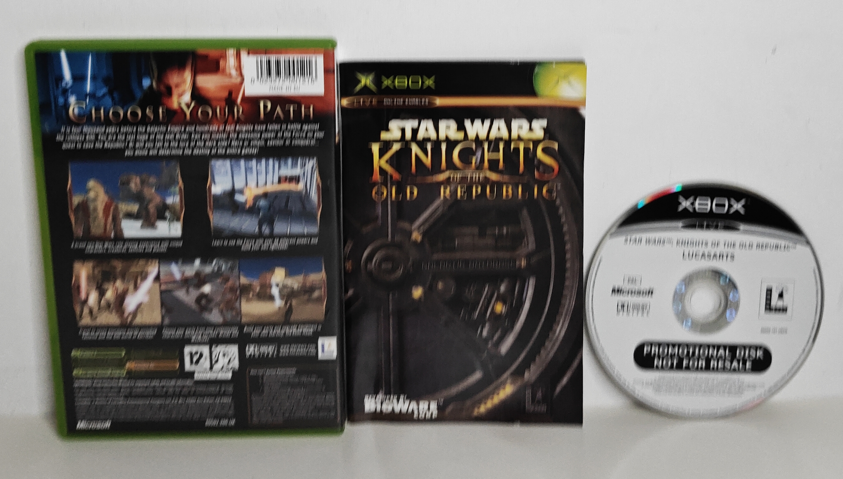 Xbox Star Wars Knights of the Old Republic Promo Copy (CIB)