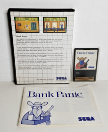 Master System Bank Panic (CIB) Sega Card version