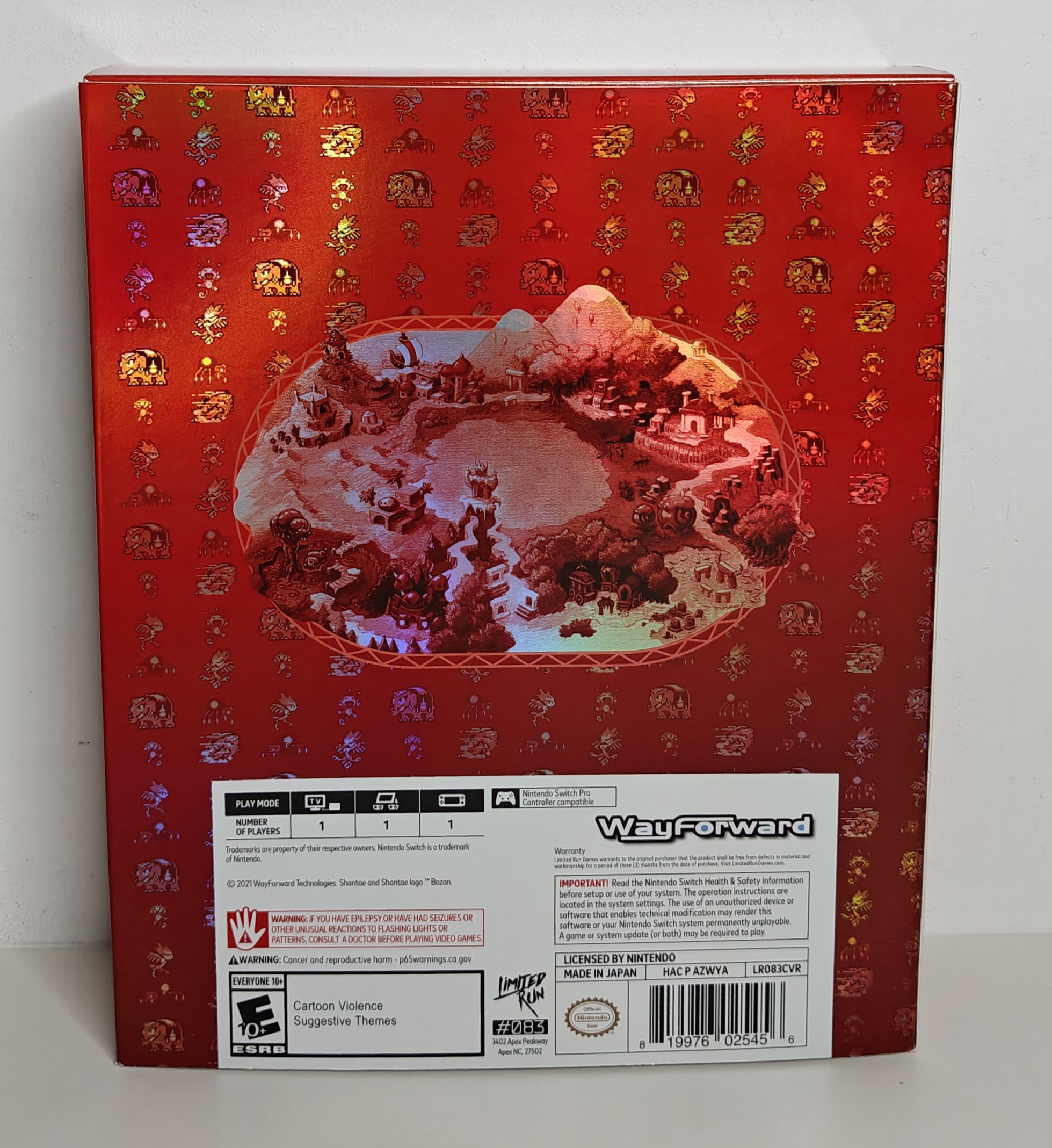 Switch Shantae Collector's Edition (CIB) Limited Run #83