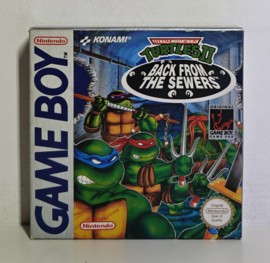 GB Teenage Mutant Ninja Turtles II - Back from the Sewers (CIB) ASI