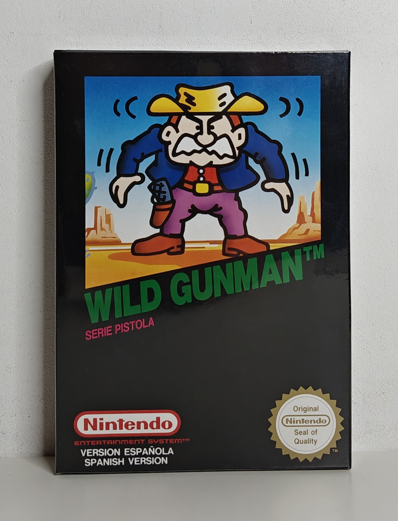 NES Wild Gunman (factory sealed) ESP