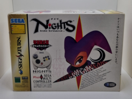 Saturn Nights into Dreams + 3D Control Pad (CIB) Japanese version