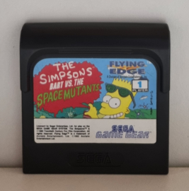 Game Gear The Simpsons - Bart VS the Space Mutants (cart only)