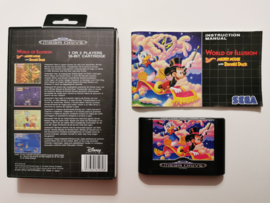 World Of illusion Mickey Mouse et Donald duck jeu mega drive sega megadrive - Jeux vidéo