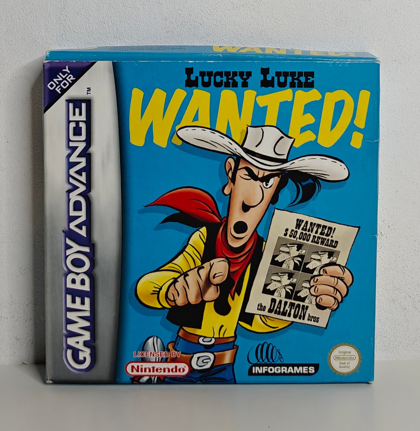 GBA Lucky Luke - Wanted (CIB) HOL