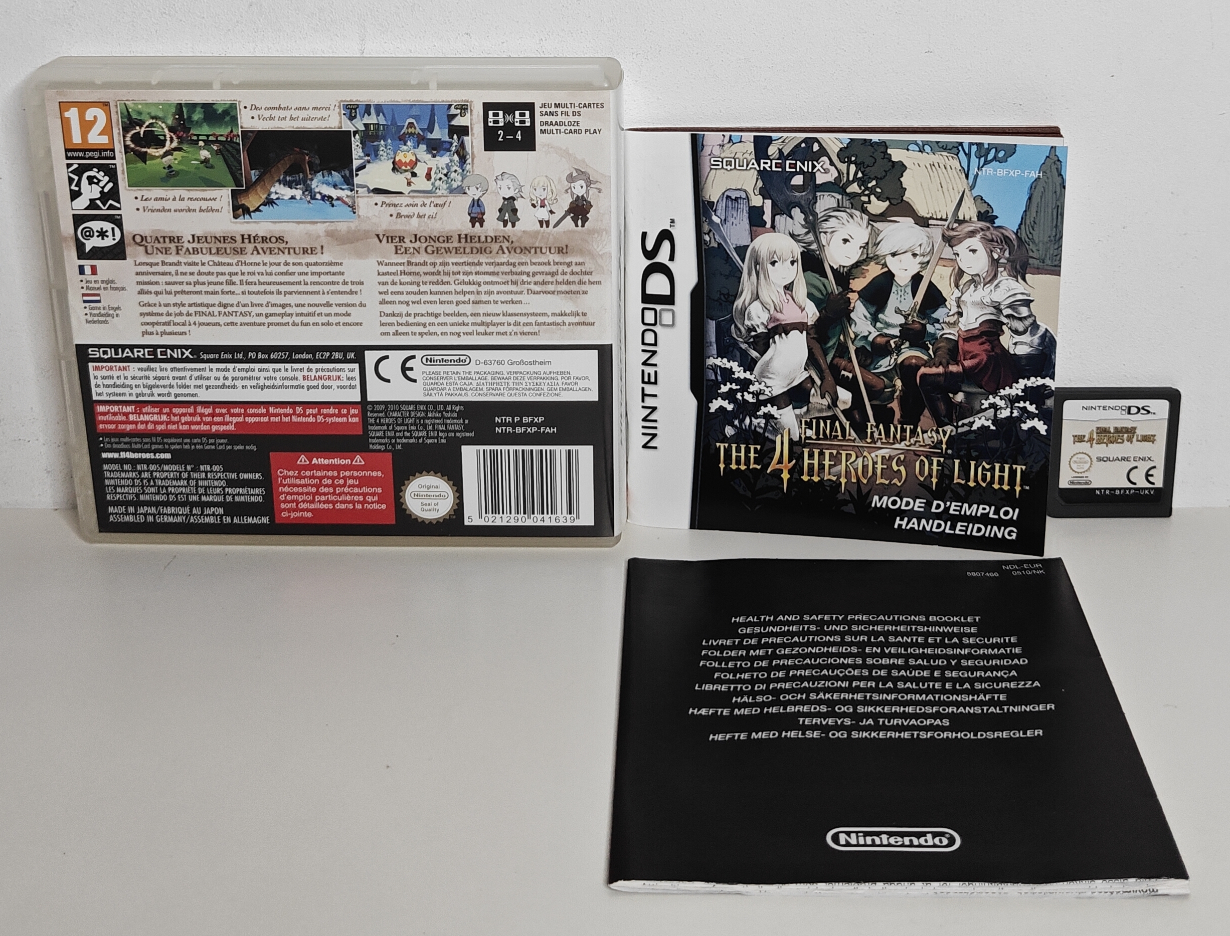 DS Final Fantasy - The 4 Heroes of Light (CIB) FAH