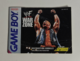 GB WWF War Zone (manual) EUR