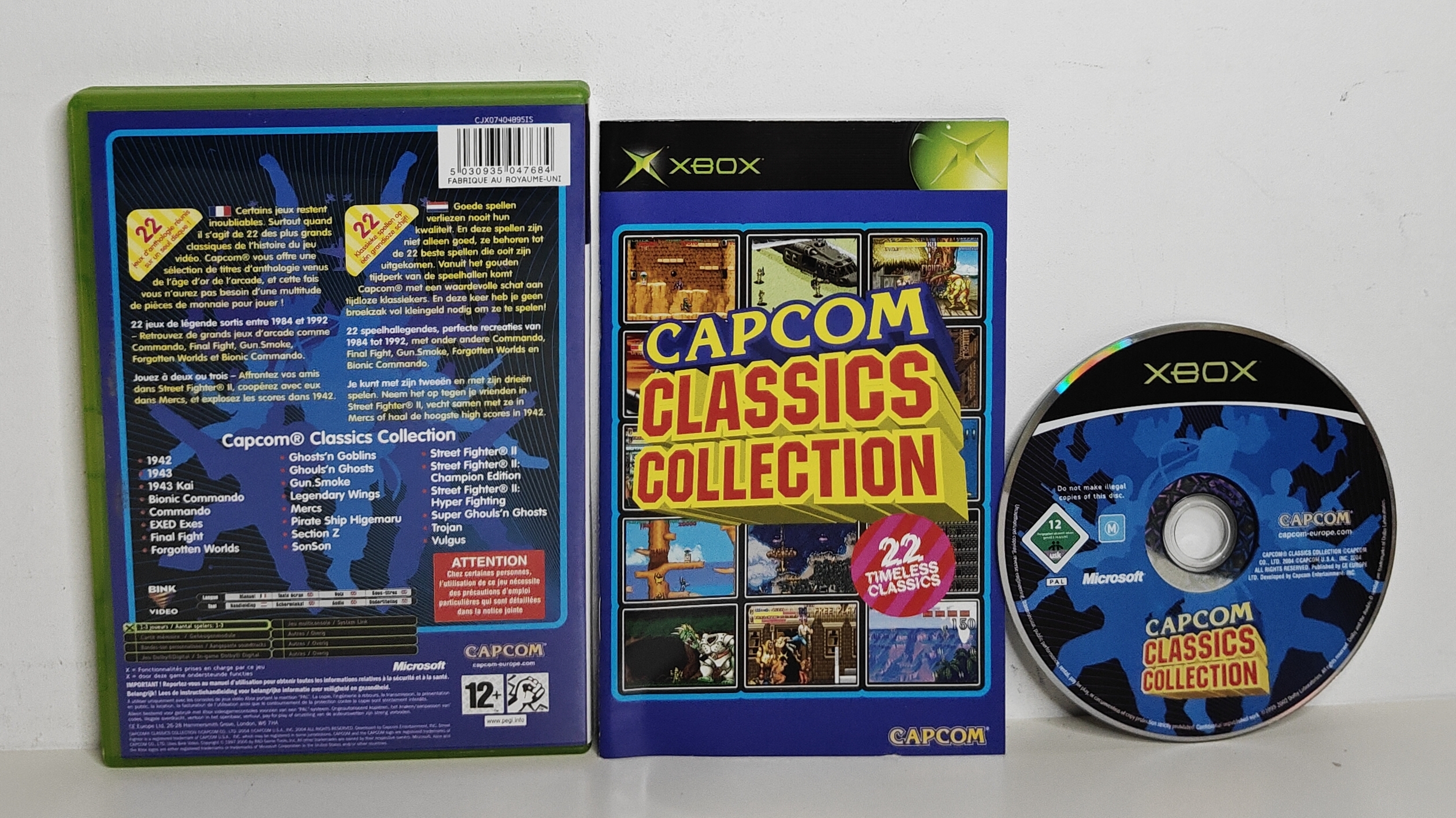 Xbox Capcom Classics Collection Volume 1 (CIB)