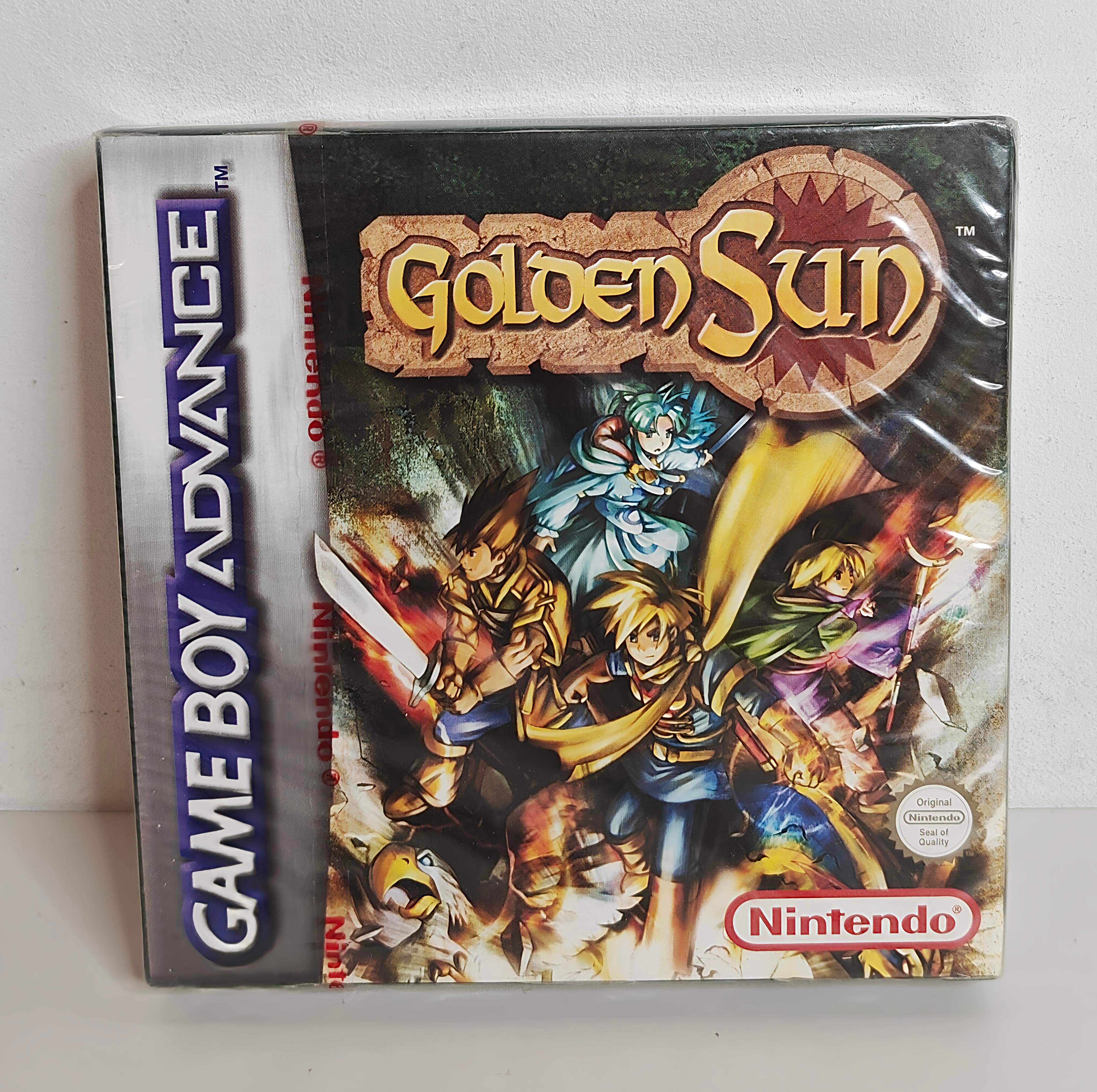 GBA Golden Sun (factory sealed) NHAU