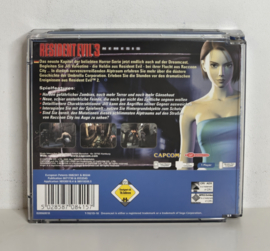 Dreamcast Resident Evil 3 Nemesis (CIB) German version