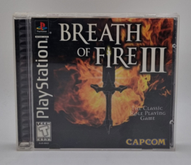 PS1 Breath of Fire III (CIB) US version