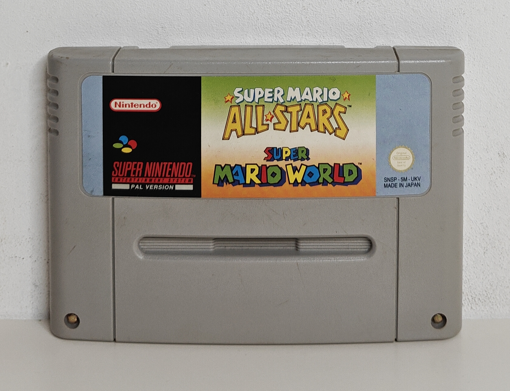 SNES Super Mario All Stars - Super Mario World (cart only) UKV