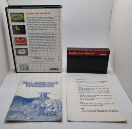 Master System Golden Axe Warrior (CIB)