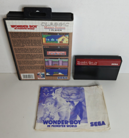 Master System Wonder Boy in Monster World Classic (CIB)